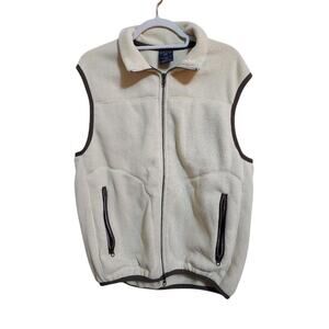 Men's Bills Khakis Yellow and Brown Outer Vest Large